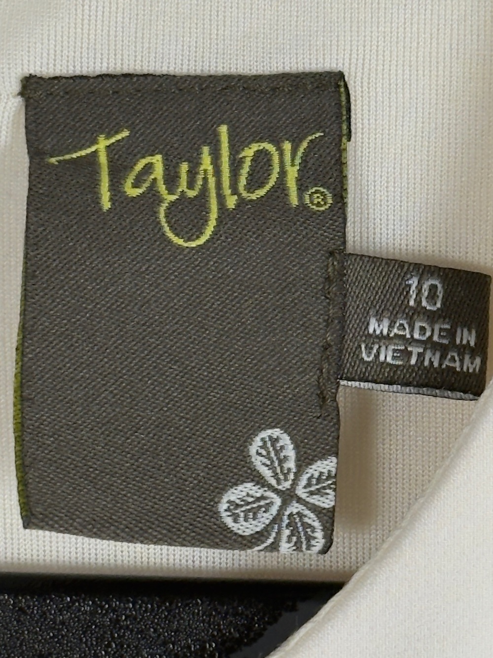 Taylor Sleeveless Poppy Floral Border Print Shift Dress – Size 10 - Picture 6 of 8